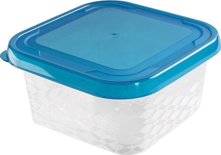 Branq Pojemnik Na Żywność Blue Box Kwadrat Niebieski 0,45L (2045)