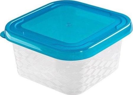 Branq Pojemnik Na Żywność Blue Box Kwadrat Niebieski 0,8L (2080)