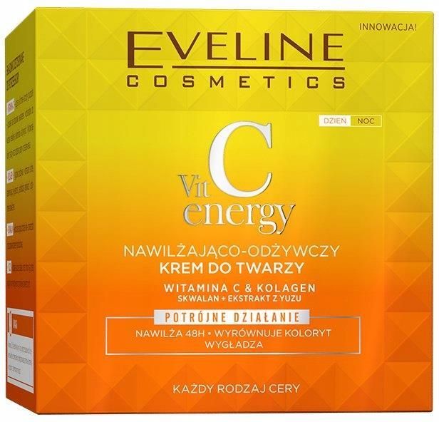 Krem Eveline Cosmetics Vit.C Energy Dzień na dzień i noc 50ml Opinie