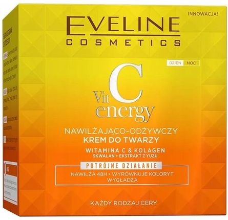 Krem Eveline Cosmetics Vit.C Energy Dzień na dzień i noc 50ml