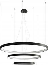 Zdjęcie Sollux Lighting Żyrandol Rio 3 55/78/110 Czarny Led 4000K  - Narol