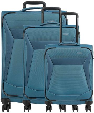 Travelite Chios Komplet walizek (4 kołach) petrol