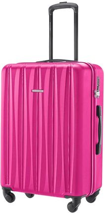 Średnia walizka PUCCINI BALI ABS021B 3A Różowa