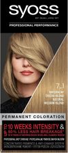 Zdjęcie Syoss Permanent Coloration Farba Do Włosów Trwale Koloryzująca 7_1 Naturalny Średni Blond - Gryfice