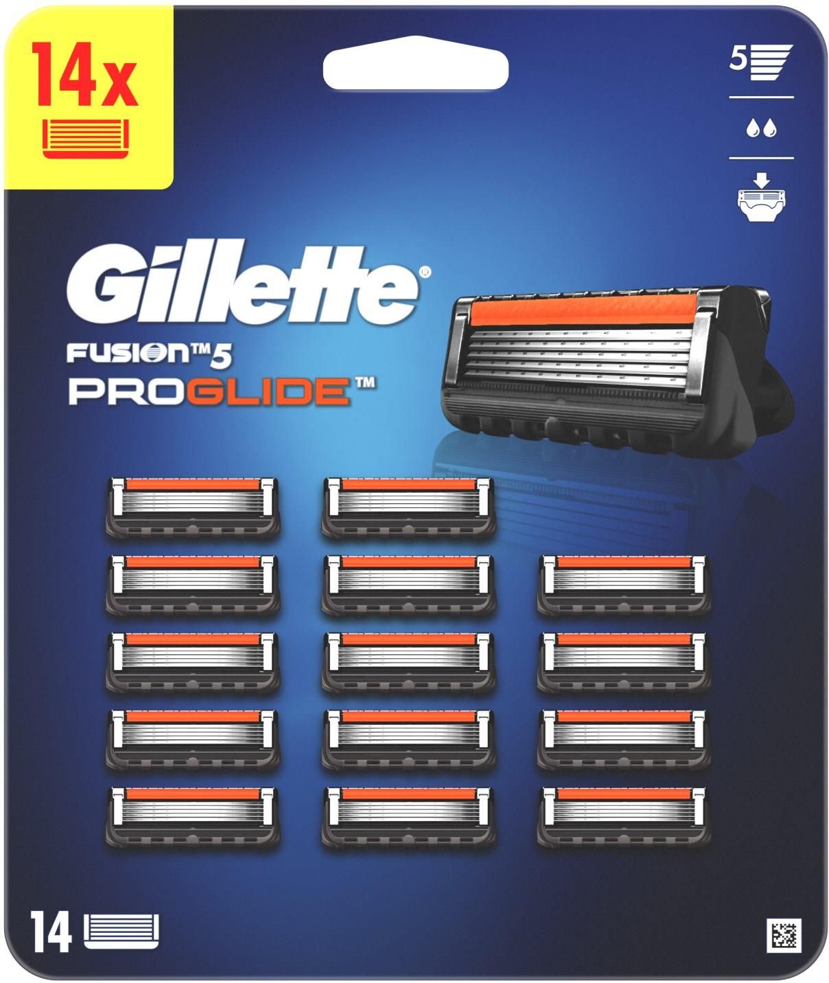 Gillette Fusion5 Proglide Zapasowe Ostrza 14 Szt. - Opinie I Ceny Na ...