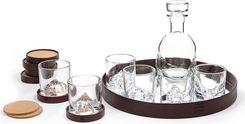 Liiton Karafka Do Whisky Luxury Peaks Ze Szklankami, Podstawkami I Tacą 14 El. (L10600)