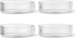 Zdjęcie Ferm Living Miseczki Ripple Przezroczyste 4Szt. (1104266335) - Wągrowiec