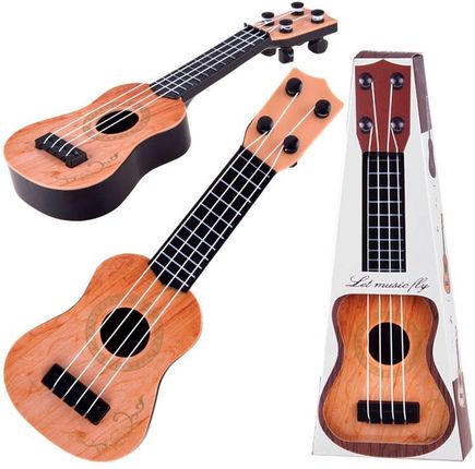 Ukulele Jokomisiada mini gitarka 25cm gitara zabawka dla dzieci 18miesięcy+  IN0154 JB JK0386