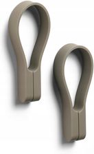 Zdjęcie Zone Denmark Zawieszki Do Haczyków Ściennych Taupe Magnetyczne 2Szt. (27927) - Bochnia