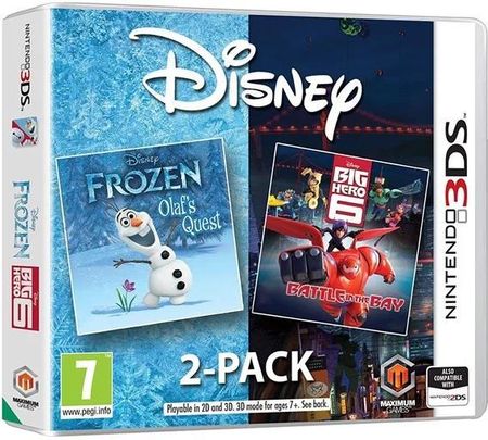 Frozen: Olaf's Quest + Big Hero 6 Double Pack (Gra 3DS)