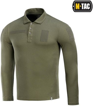 M-Tac - Koszula taktyczna Polo z długim rękawem - Army Olive - 80021062