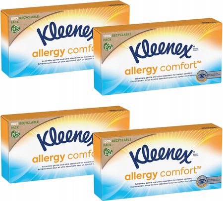 Kleenex Chusteczki Allergy Comfort Box 10x 56Szt