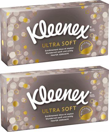 Kleenex 4x Chusteczki Higieniczne Ultra Soft 64 Szt.