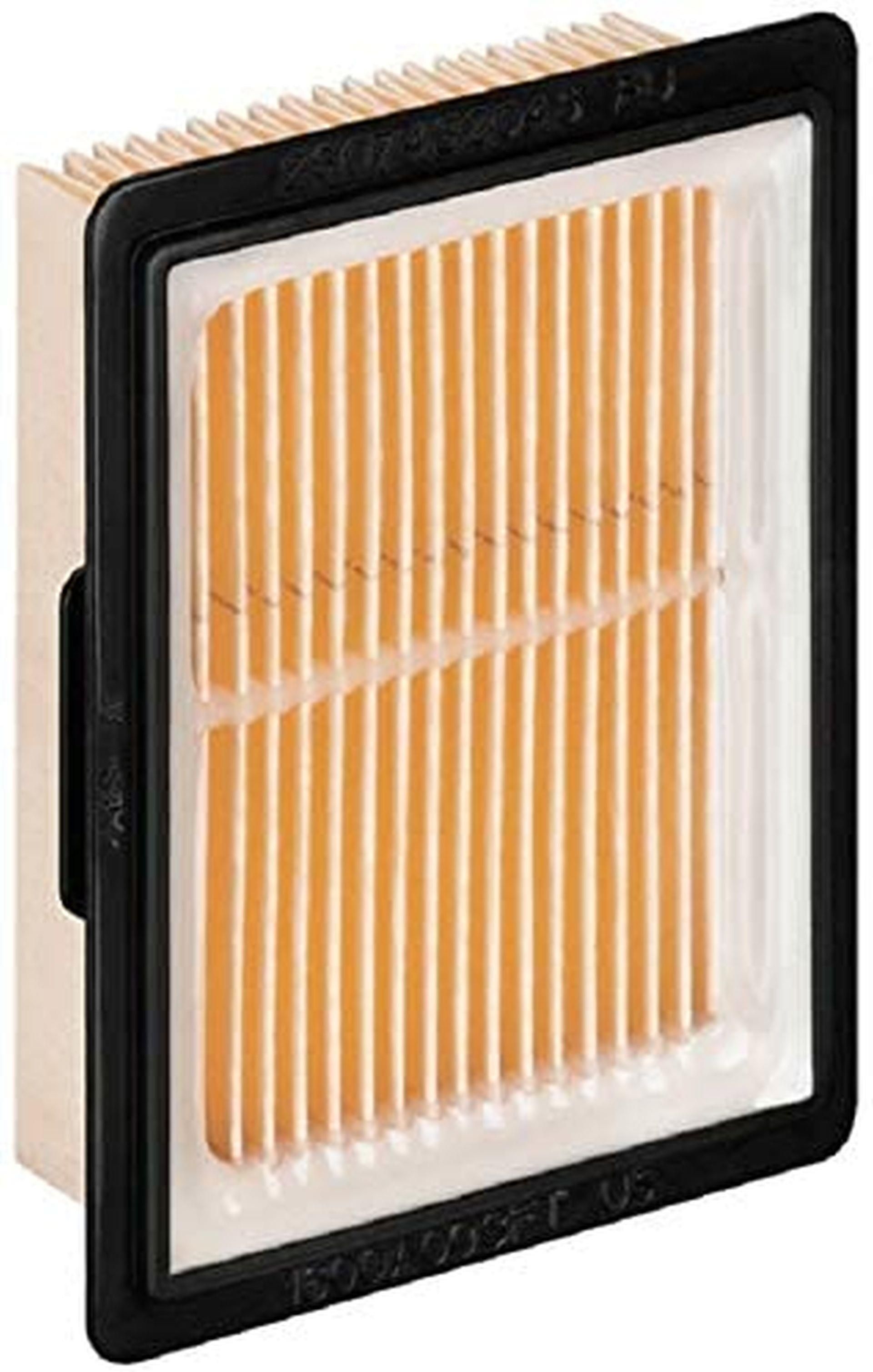 vhbw 2 x platte vouwfilter compatibel met Bosch GAS 10,8 V-Li 12V 12V professionele stofzuiger, zwart/wit, 190 cm²