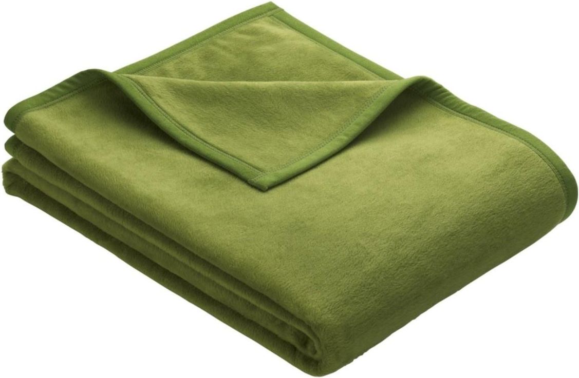 Ibena Coperta Uni Doublefac Dublin 2340 antracite/argento