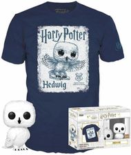 Funko POP! &Tee, zestaw, Harry Potter, Hedwiga, M