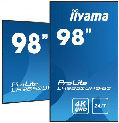 Iiyama Monitor Profesjonalny 98 Cali Lh9852Uhs B3 Ips 4K 24/7 Android