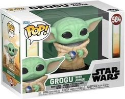 Zdjęcie POP Star Wars BoBF 584 Grogu w/armor Figurka FUNKO - Warszawa