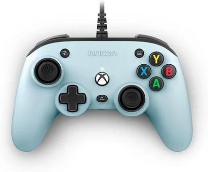 Nacon Official Wired Pro Compact Controller - Pastel Blue - Xbox One