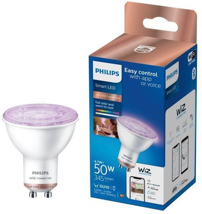Philips Smart LED Żarówka GU10 PAR16 4,7 W (50 W), kolorowe światło (929002448421)