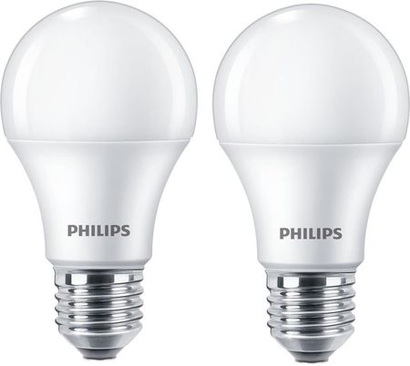 Philips Zestaw 2X Żarówka Corepro Led A60 E27 4,9W =40W 4000K Neutralna 470Lm