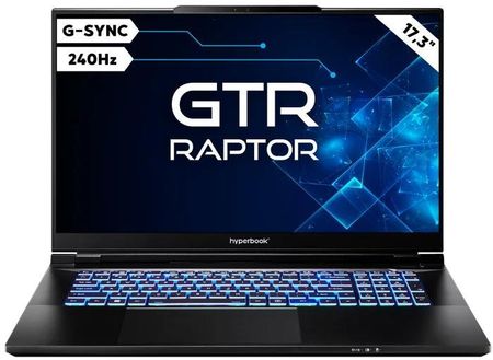 Hyperbook GTR Raptor 17,3"/i9/8GB/500GB/Win11 (X370SNWG)