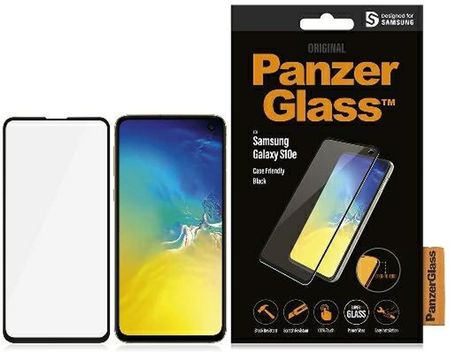 Panzerglass E2E Super+ Samsung S10E G970 Case Friendly Czarny/Black