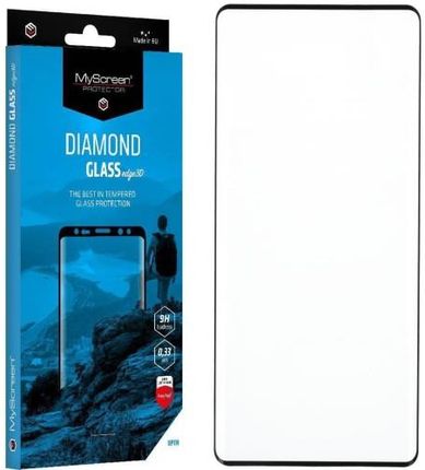 Myscreen Protector Szkło Hartowane Diamond Glass Edge 3D Do Motorola 30 Ultra, Czarna Ramka