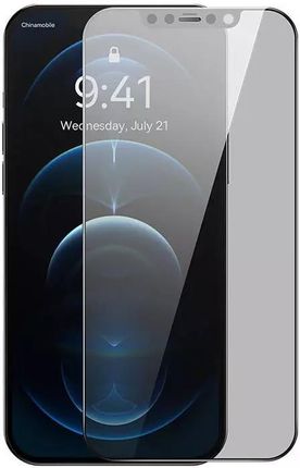 Baseus Szkło Hartowane Z Filtrem Prywatyzującym 0.3Mm Do Iphone 12 Pro Max