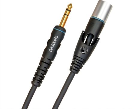 D'Addario PW-GMMS-10 - Kabel mikrofonowy XLR Male to 1/4 Inch (3 m)