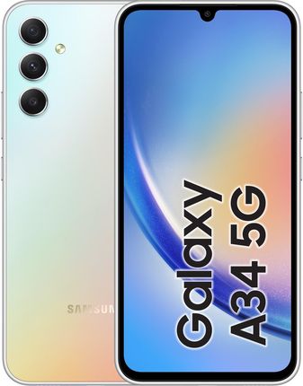 Samsung Galaxy A34 5G SM-A346 6/128GB Srebrny