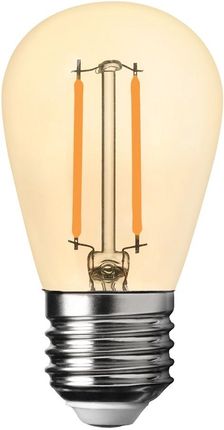 Milagro Żarówka filamentowa LED 1W ST45 E27 Amber 70lm 2700K b.ciepła -  (EKZF8262)