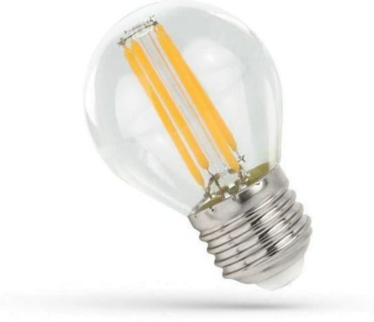 Spectrum Żarówka Led Filament E27 Led 6w G45 Mała Kulka Neutralna Biała