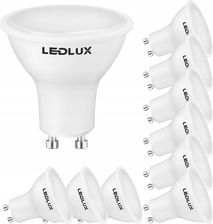 Led-Lux 10x Żarówka Led GU10 5,5W 50W Niemrugająca 6000K (10XGU1055WPW)