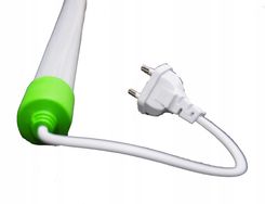 Świetlówka Neon Led 120CM 230V Z Wtyczką Zielona (JPC3056)