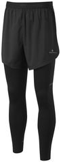 Ronhill Legginsy Męskie Life Twin Tight Czarne 5905