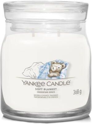 Yankee Candle Świeca Zapachowa W Sterowniku Soft Blanket 2 Supełki Singnature 368 G 8304802448402