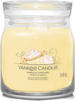 Yankee Candle Świeca Zapachowa W Słoiku Vanilla Cupcake 2 Knoty Singnature 368 G 8304972448417