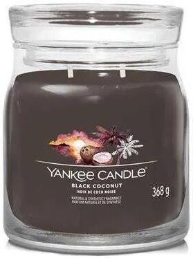 Yankee Candle Świeca Zapachowa W Słoiku Black Coconut 2 Knoty 368 G 7998712400537