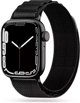 4Kom.Pl Nylon Pro Apple Watch 4 / 5 6 7 8 Se Ultra (42 44 45 49 Mm) Black