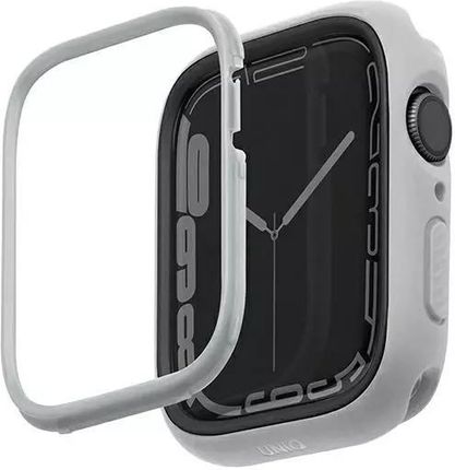 Uniq Etui Ochronne Moduo Do Apple Watch Series 4/5/6/7/8/Se 44/45Mm Kredowy-Szary/Chalk-Grey