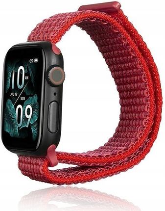 Beline Pasek Apple Watch Nylon 38/40/41Mm Czerwony /Red