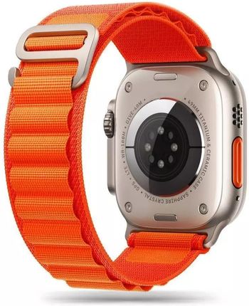 4Kom.Pl Pasek Do Smartwatcha Nylon Pro Band Apple Watch 4 / 5 6 7 8 Se (38 40 41 Mm) Orange