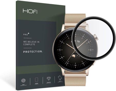 Hofi Szkło Hybrydowe Huawei Watch Gt 3 42Mm Hybrid Pro+ Czarne