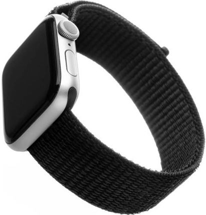 Fixed Nylonowy Pasek Nylon Strap Do Apple Watch 49/45/44/42Mm, Czarny