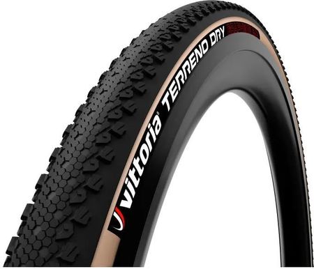 Vittoria Opona Przełajowa Terreno Dry Gravel G2.0 700X47C Czarno Beżowa Tnt