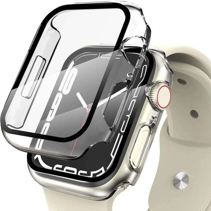 4Kom.Pl Etui Z Szkłem Defense360 Do Apple Watch 7 45Mm Clear
