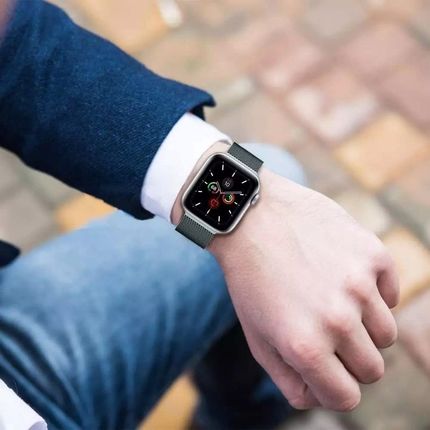 Tech-Protect Milaneseband Apple Watch 4 / 5 6 7 8 Se Ultra (42 44 45 49 Mm) Black