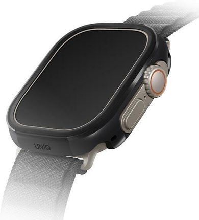 Uniq Etui Valencia Apple Watch Ultra 49 Mm. Czarny/Midnight Black