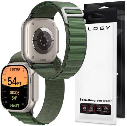 Alogy Pasek Do Zegarka Sport Strap Apple Watch 4/5/6/7/8/Se (38/40/41Mm) Zielony